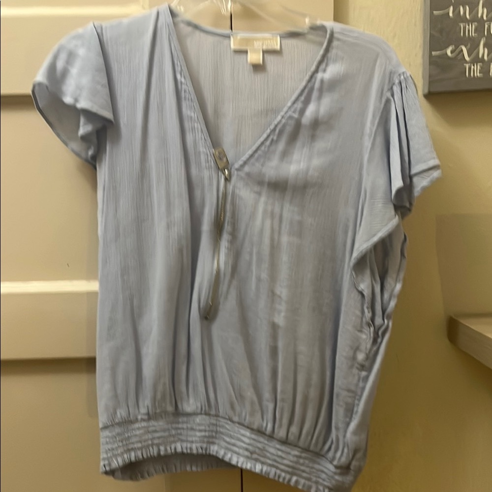 My Michelle Light Blue Women's Top